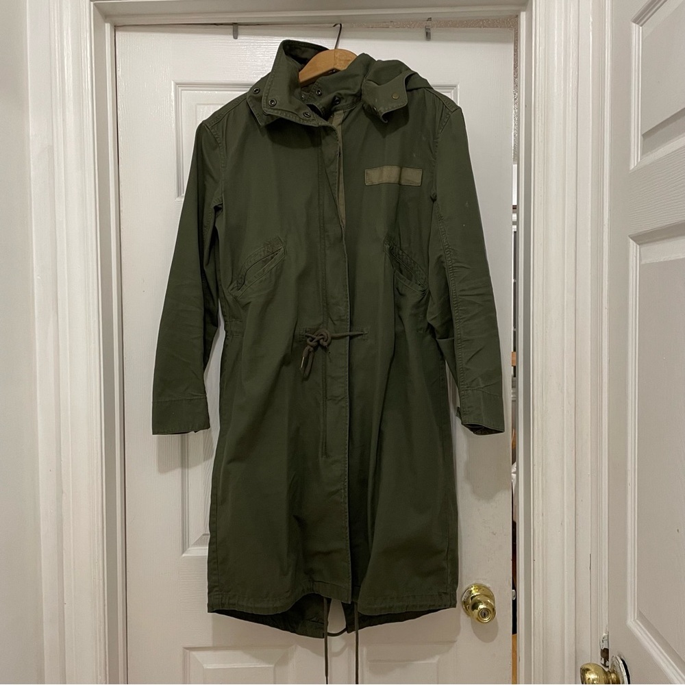 H&M L.O.G.G. army green jacket